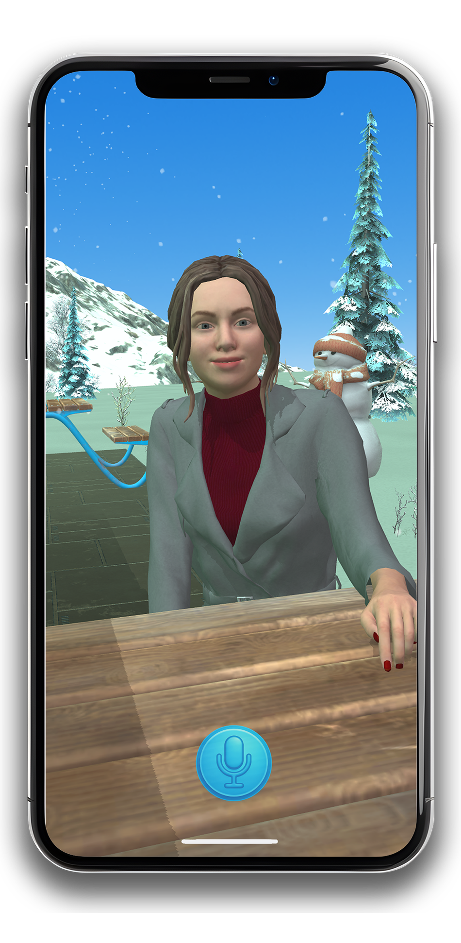 Talking Buddy AI and First Date AI immersive experience